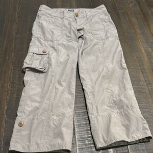 Patagonia Organic Cotton Cargo Pants 8 Light Gray